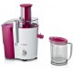 Bosch MES25C0 juice maker Centrifugal juicer 700 W Cherry (fruit), Transparent, White