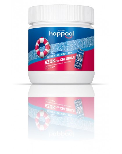 Acrylmed EXTRA CHLOR Granules for controlling algae, fungi and bacteria in swimming pools, 0,4 kg