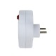 Esperanza ELK304W Electrical Splitter 3 sockets switch White