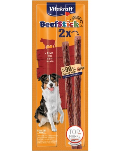 VITAKRAFT Beef Stick Beef - dog treat - 2 x 12g