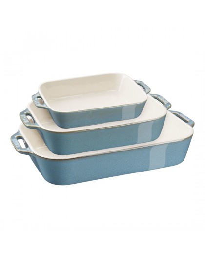 ZWILLING STAUB Ceramics Rectangular Ceramic Au gratin baking dish