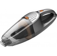 Clatronic AKS 832 handheld vacuum Black, Stainless steel, Transparent Bagless