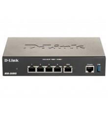 D-Link DSR-250V2 wireless router Gigabit Ethernet Black