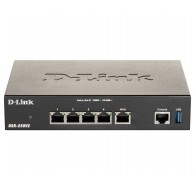 D-Link DSR-250V2 wireless router Gigabit Ethernet Black