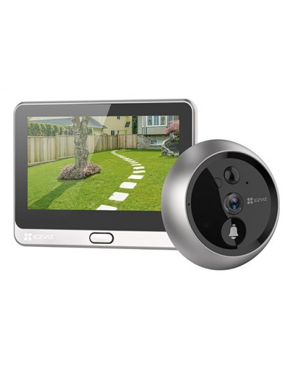 EZVIZ DP2 2K video intercom system 3 MP 10.9 cm (4.3") Silver