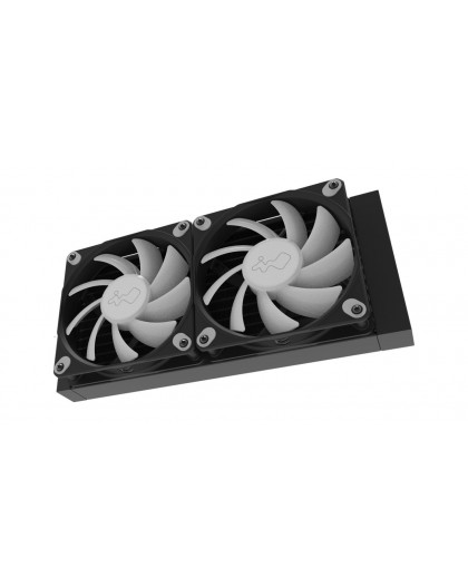 In Win NR24 Processor Liquid cooling kit 12 cm Black 1 pc(s)