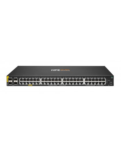 HPE Aruba Networking CX 6000 48G Class4 PoE 4SFP 370W Switch
