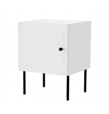 Bedside table 2 pcs PALAZZO BIS 45x39xH59 white matt