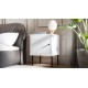 Bedside table 2 pcs PALAZZO BIS 45x39xH59 white matt