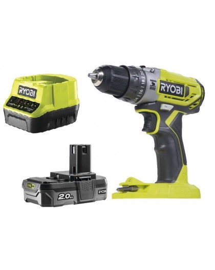 Cordless hammer drill R18PD2-120B 18V 1*2.0AH