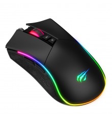 Havit MS1001S - Optical right-handed gaming mouse, USB type A, black-grey