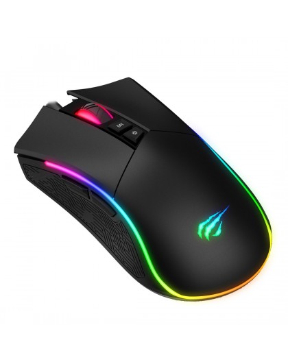 Havit MS1001S - Optical right-handed gaming mouse, USB type A, black-grey