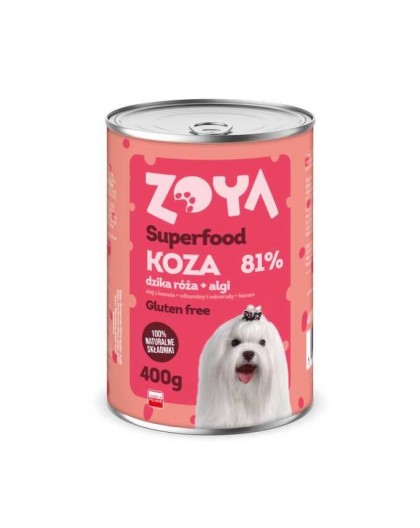 ZOYA Superfood Goat - wet dog food - 400g