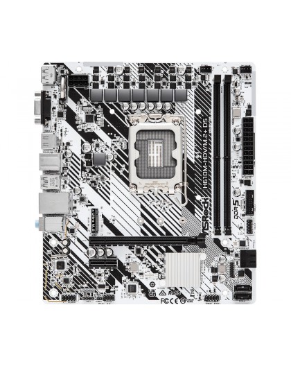 Asrock H610M-HDV/M.2+ D5 Intel H610 LGA 1700 micro ATX