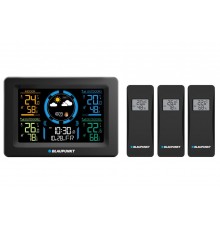 Weather station with 3 external sensors Blaupunkt WS40BK
