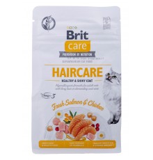 BRIT Care Grain Free Haircare Healthy & Shiny Coat - dry cat food - 400 g