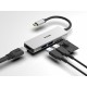 D-Link 5-in-1 USB-C hub HDMI ja SD/microSD kaardilugejaga