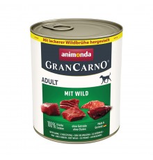 ANIMONDA GranCarno Täiskasvanud Mängu - märg koeratoit - 800g