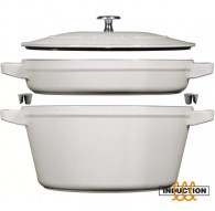 Staub La Cocotte Round Cast iron Casserole baking dish