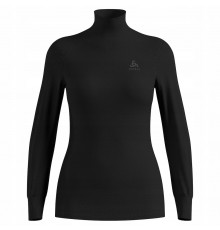 Odlo BL TOP turtle neck l/s ACTIVE WARM ECO naiste T-särk, suurus M, must