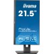 iiyama ProLite 21.5” IPS 3-side borderless monitor with USB hub, 100Hz refresh rate and height-adjustable stand