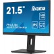 iiyama ProLite 21.5” IPS 3-side borderless monitor with USB hub, 100Hz refresh rate and height-adjustable stand