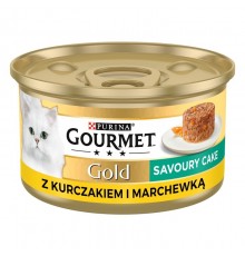 GOURMET GOLD - Savoury Cake with Chicken and Carrot 85g