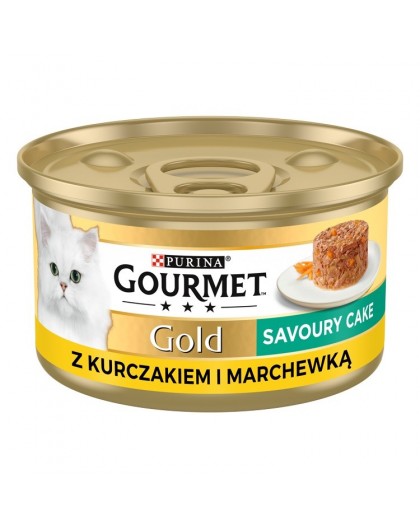 GOURMET GOLD - Savoury Cake with Chicken and Carrot 85g