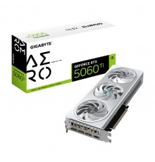 GIGABYTE GeForce RTX 5060 Ti AERO OC 16G Graphics Card - 16GB GDDR7, 128bit, PCI-E 5.0, 2647MHz Core Clock, 3 x DisplayPort, 1 x