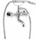 Bathtub mixer with shower set