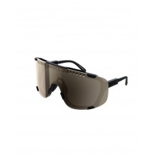 POC Devour black cycling sunglasses - Clarity Trail/Partly Sunny Silver cat 2