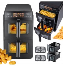 ELDOM Double vertical fat-free fryer 10 l