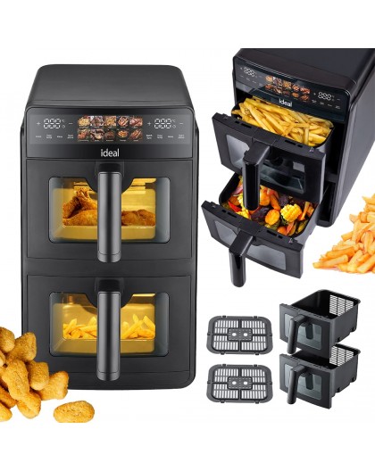ELDOM Double vertical fat-free fryer 10 l