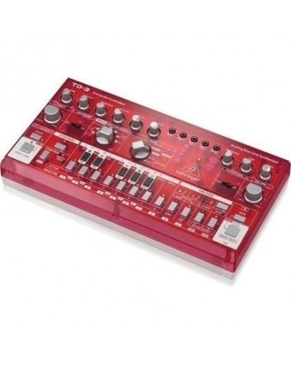 Behringer TD-3-SB Syntezator linii basowej czerwony przeźroczysty
