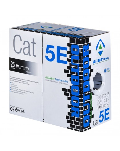 A-LAN KIU5OUTS305 networking cable Black 305 m Cat5e U/UTP (UTP)