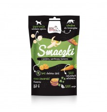 SYTA MICHA Vege treats with sweet potato, carrot and banana - dog treat - 80 g