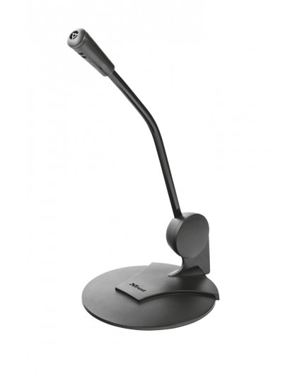 Trust Primo Desk - desk microphone for computer (black)