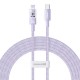 Baseus Gem USB-C to iP fast charging cable 2 m 20 W Purple
