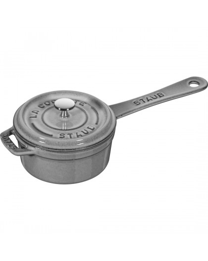 Staub Mini Cast Iron Casserole - 250 ml, Graphite