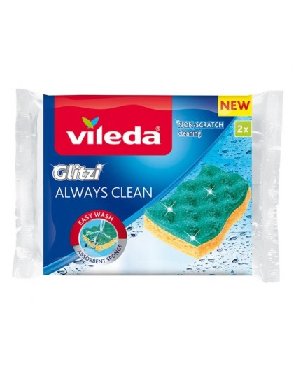 Viskoosse käsn Vileda Glitzi Always Clean 2 tk.