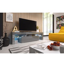 Cama TV stand TORO 158 grey/grey gloss