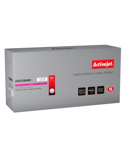 Activejet ATB-328MNX Toner Cartridge for Brother Printer, Compatible with Brother TN-328M Supreme 6000 pages magenta