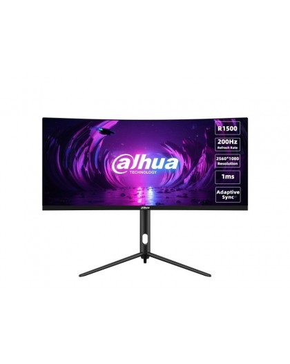 Dahua Technology LM30-E330CA computer monitor 76.2 cm (30") 2560 x 1080 pixels UltraWide Full HD LCD Black, Red