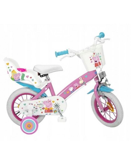 TOIMSA children's bicycle 12" Swinka Peppa pink