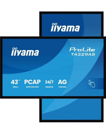 iiyama 43" All-in-One PCAP Interactive Display for Smart Collaboration Spaces