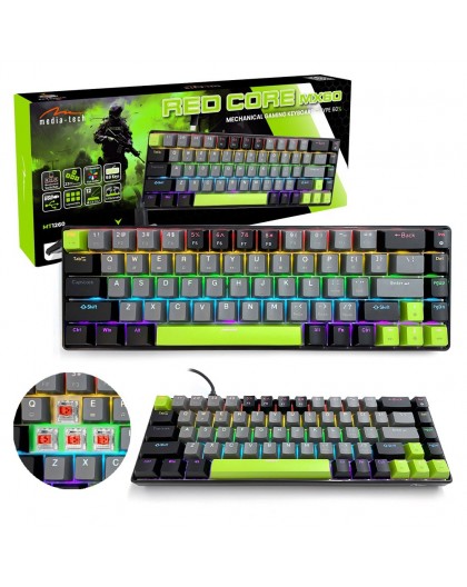 Mechanical keyboard 60% RED CORE MX60 MT1260