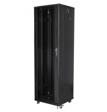 Lanberg FF01-6642-12B rack cabinet 42U Freestanding rack Black