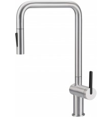 Kitchen faucet with pull-out spout