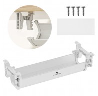 Maclean under-desk cable/extension organizer, max. load 5kg, white, MC-106 W