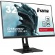 iiyama G-MASTER Unleash your full gaming potential with the 165Hz GB3271QSU Red Eagle guaranteeing 1ms MPRT